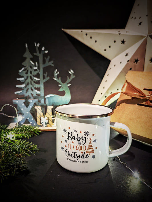 Tea Mug 'Baby it's Cold Outside'
