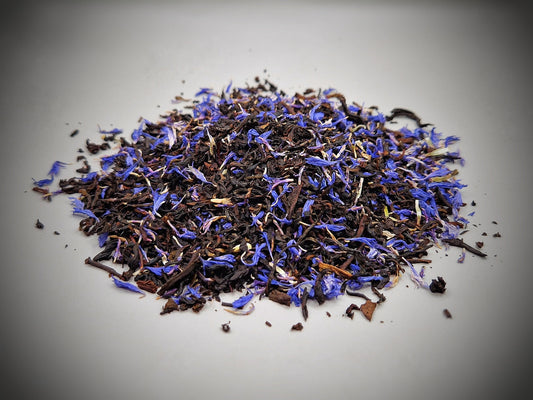Blue Earl Grey Camellia’s senses