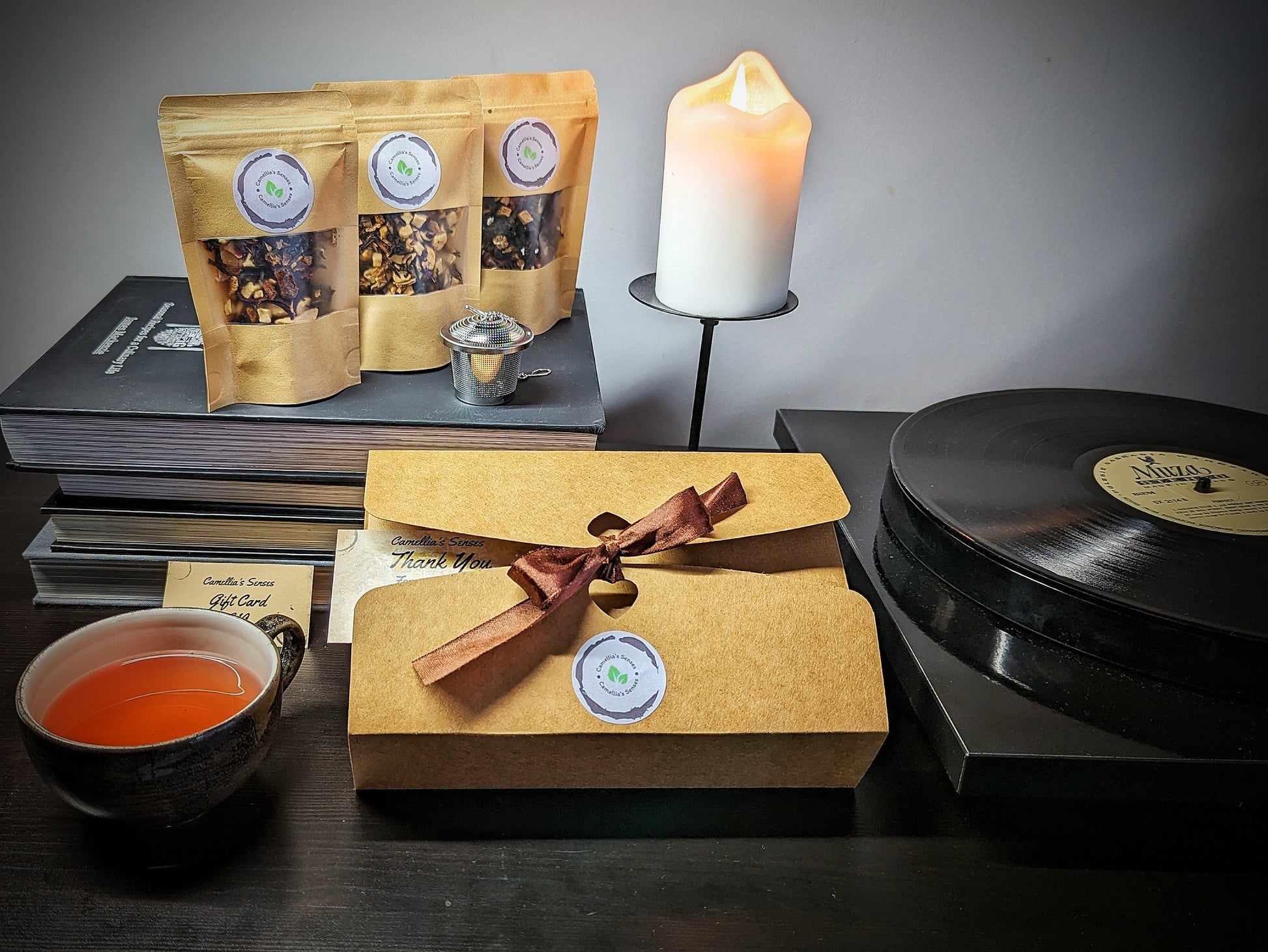 Gift box set 'Around the world' Camellia’s senses